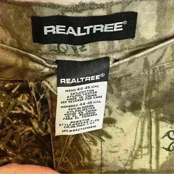 Realtree Camo Pant Men 44/46 Cargo Max-1 XT Outdoor Hunting - Picture 2 of 10